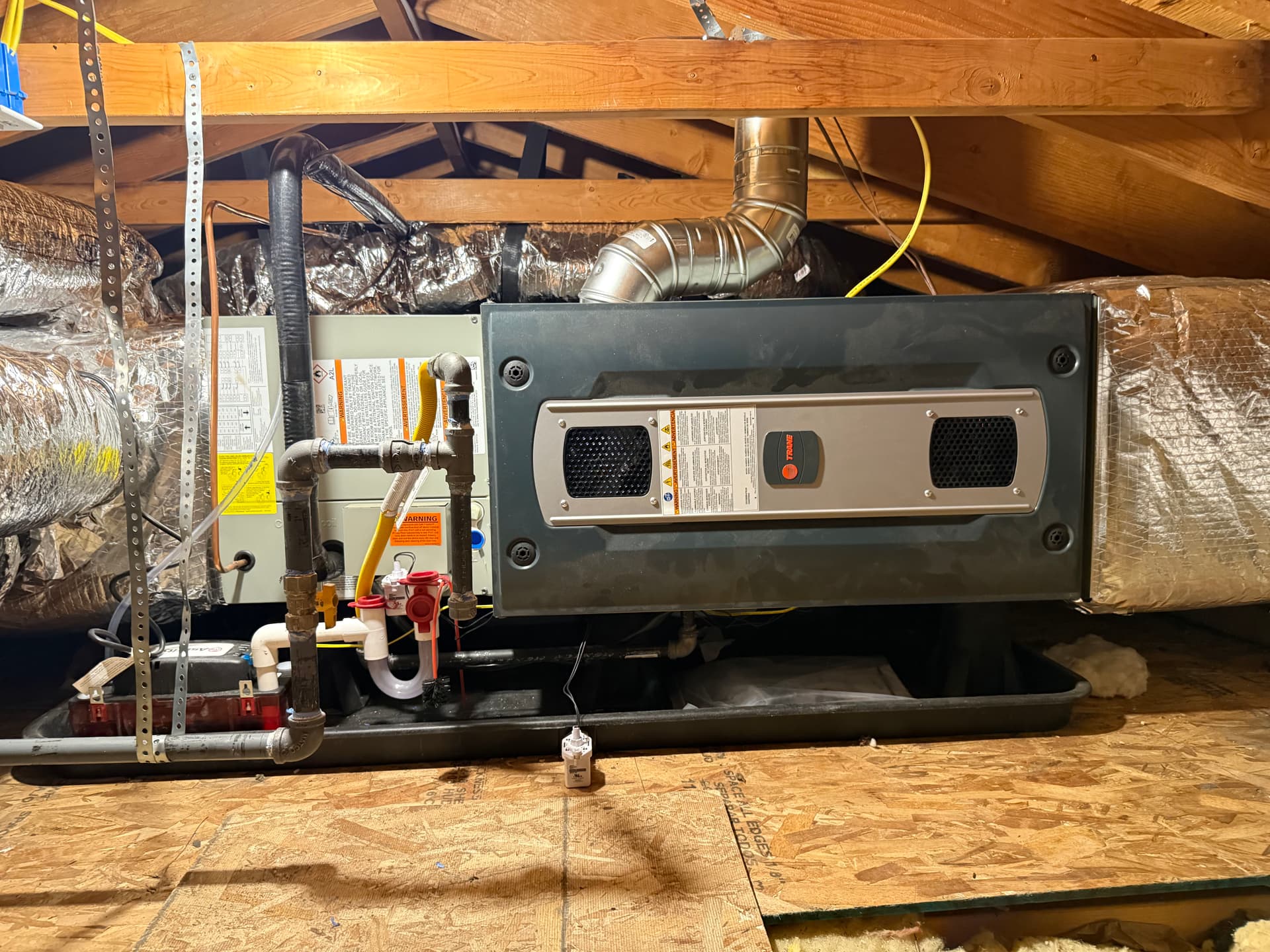 Electric Baseboard to Full HVAC System Install in Conifer image
