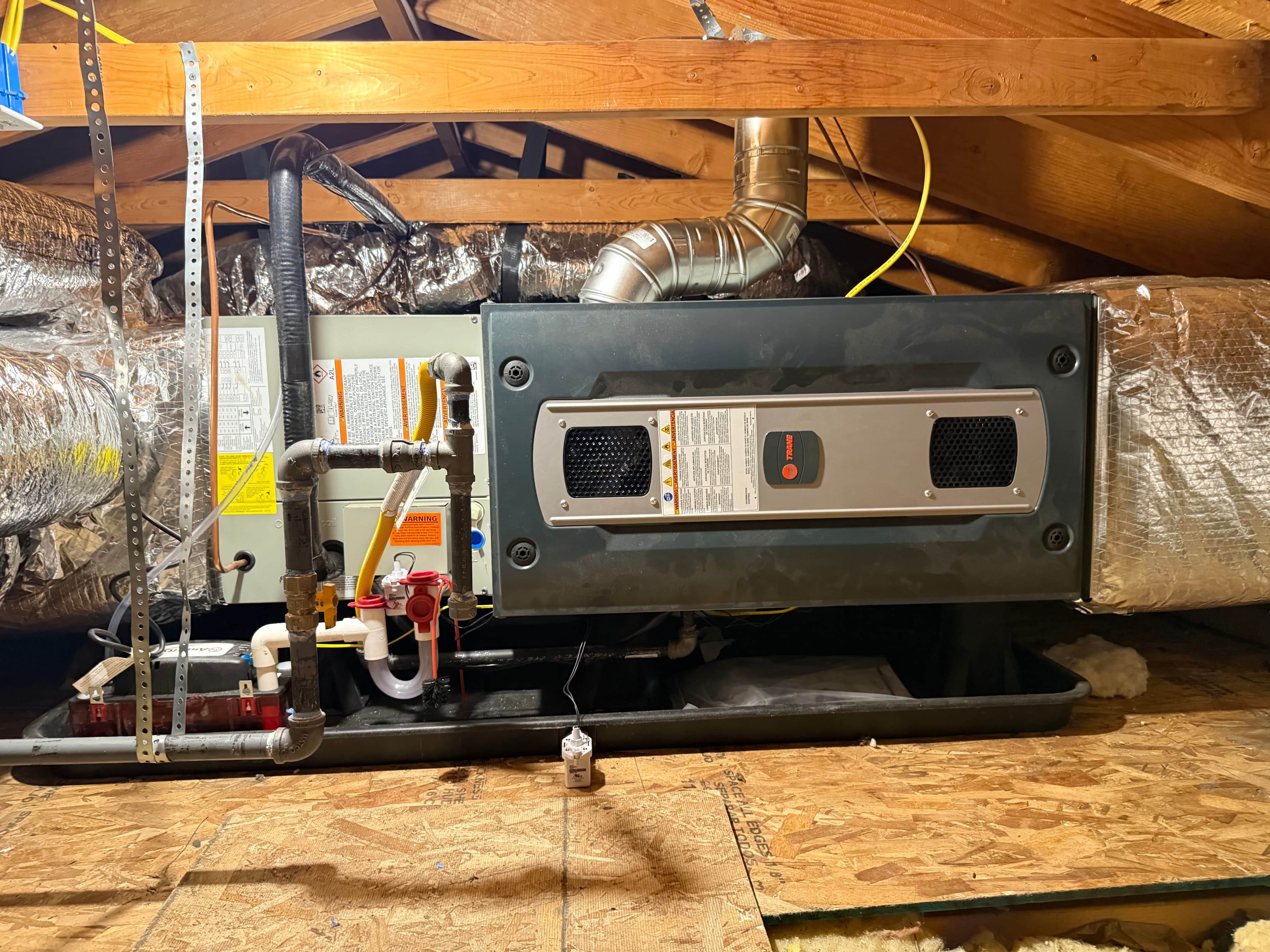 Project Electric Baseboard to Full HVAC System Install in Conifer image
